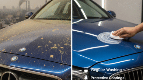 How Pollution in Indian Cities is Destroying Your Car Paint
