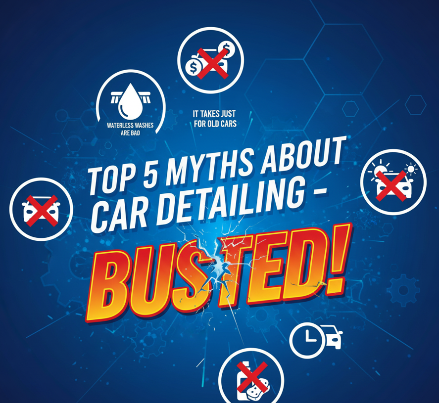 Top 5 Myths About Car Detailing Busted Glossgenic