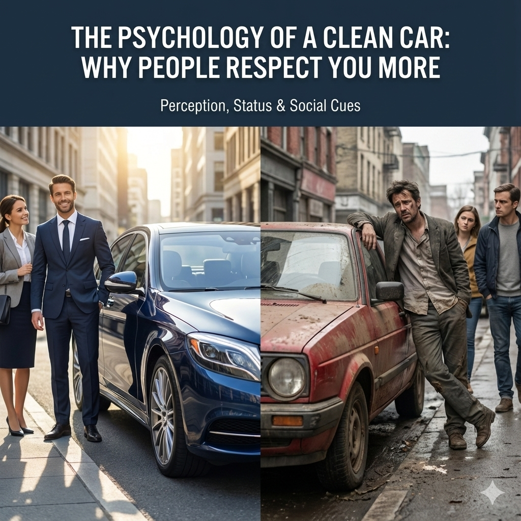 The Psychology of a Clean Car: Why People Respect You More - Glossgenic