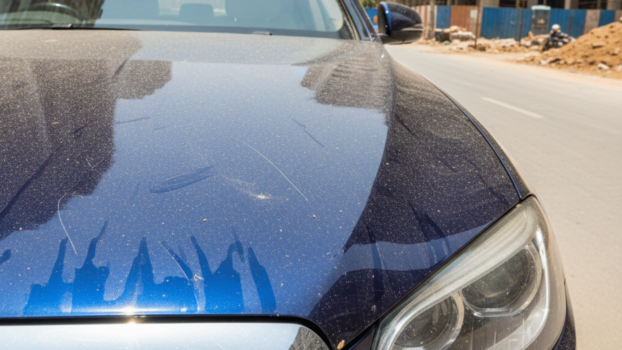 How Pune’s Construction Dust Damages Car Paint — And How PPF Saves It