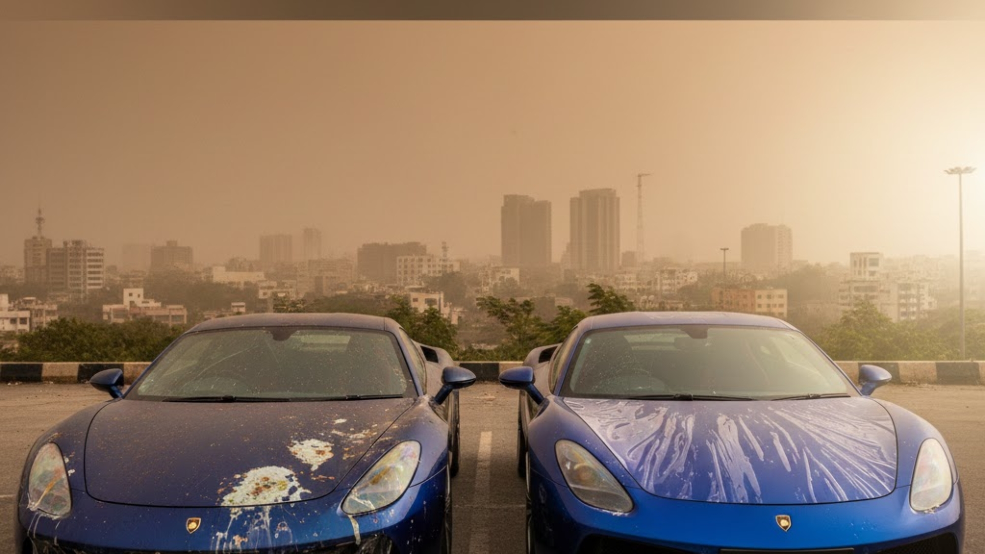 How Pune’s Dust Pollution Affects Metallic Paint — And How PPF Stops Oxidation