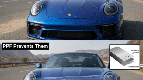 How Pune’s Expressway Drives Cause Rock Chips — And How PPF Prevents Them