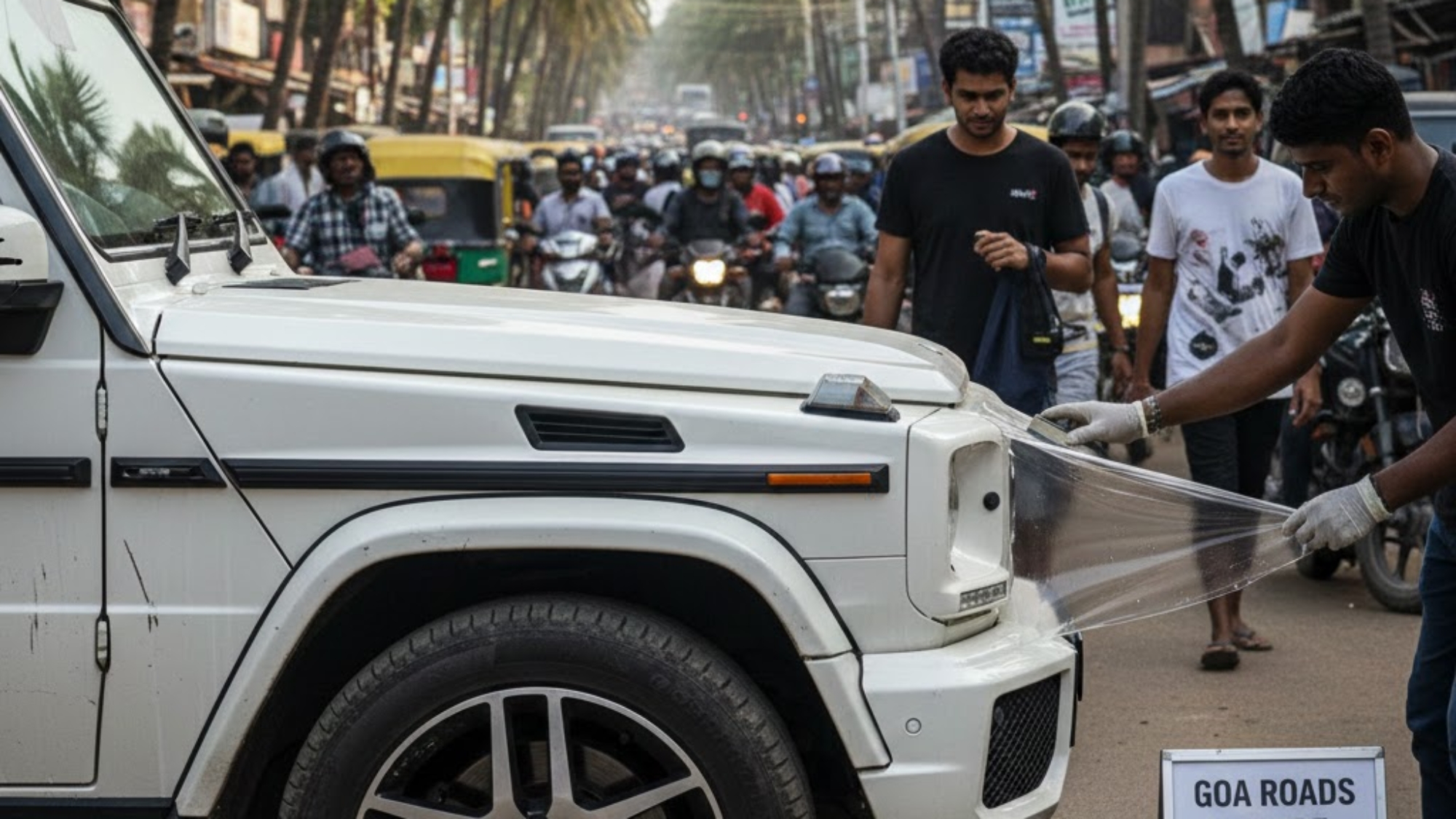 How Tourism Traffic in Goa Increases Scratch Risks — And How PPF Helps