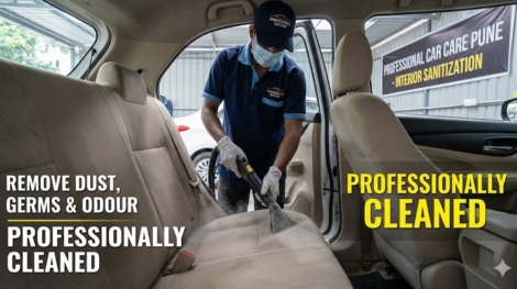 Interior Car Cleaning in Pune