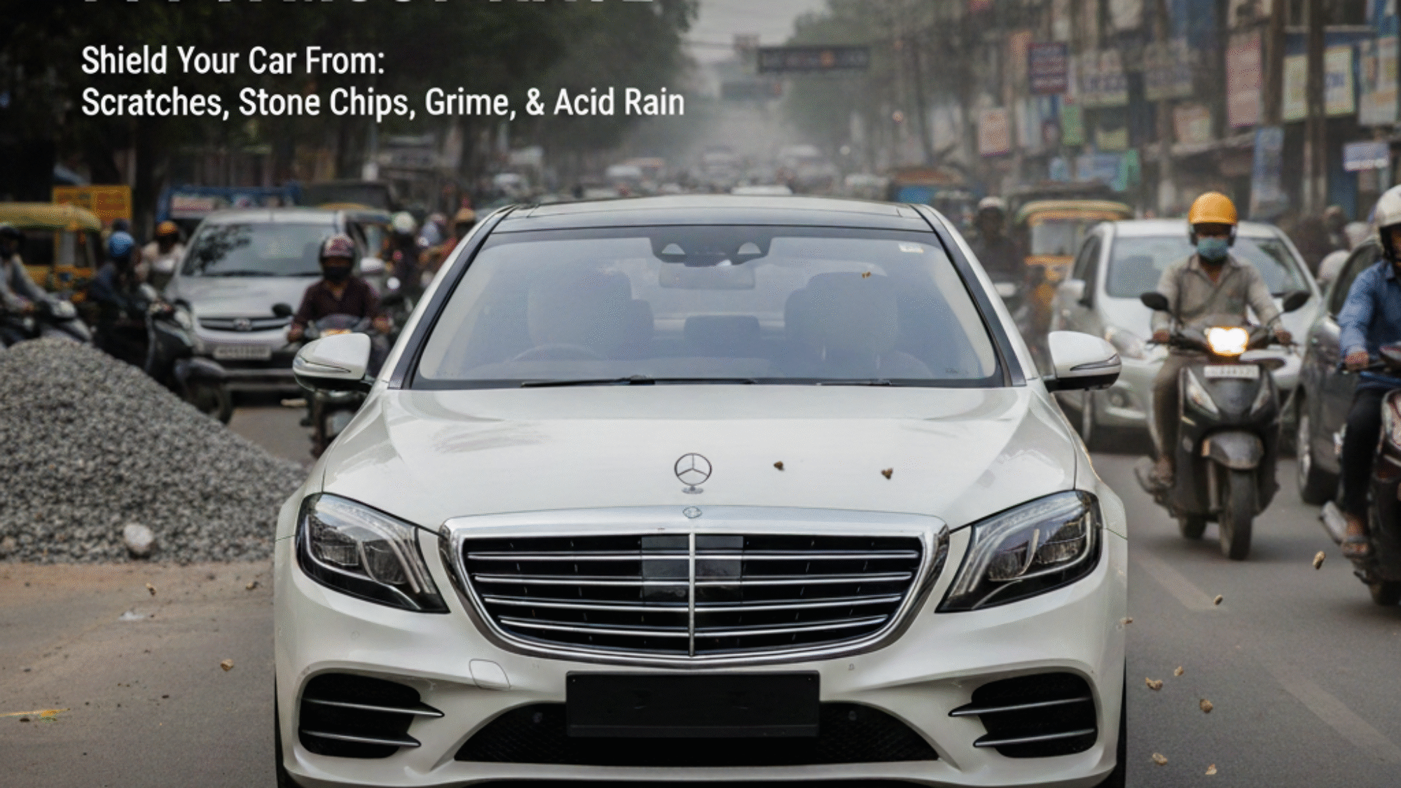 Why Pune’s Traffic Conditions Make Paint Protection Film (PPF) a Must-Have for Your Car