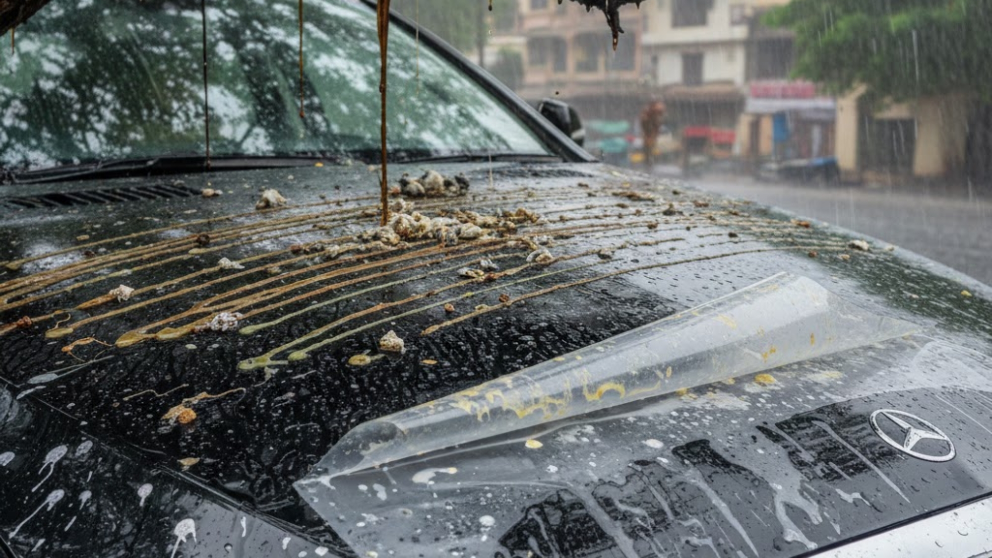 Pune Monsoon + Tree Sap + Bird Droppings = Paint Disaster? Here’s How PPF Saves Your Car