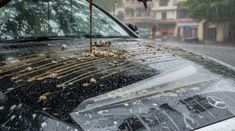 Pune Monsoon + Tree Sap + Bird Droppings = Paint Disaster? Here’s How PPF Saves Your Car